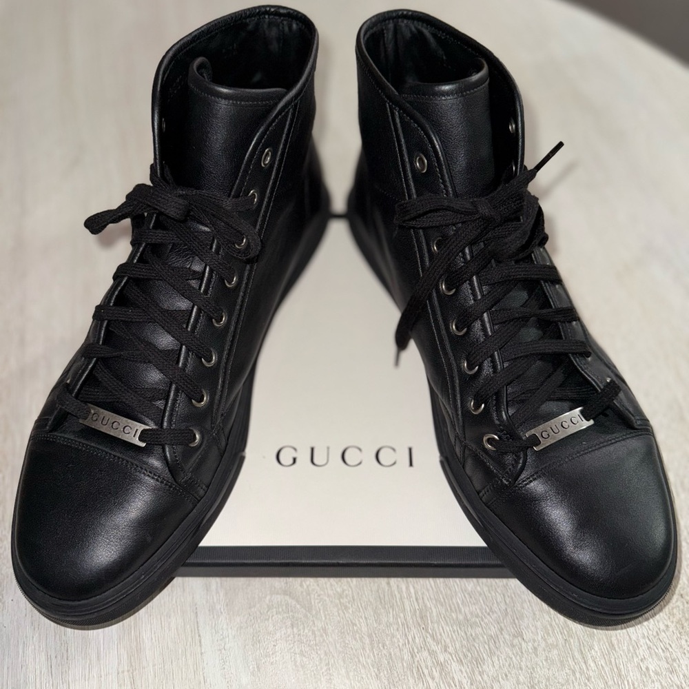 Selling Gucci Men’s All Black Sneakers